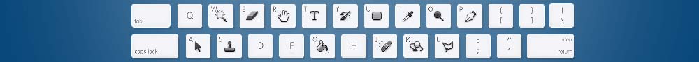 photo of computer keyboard